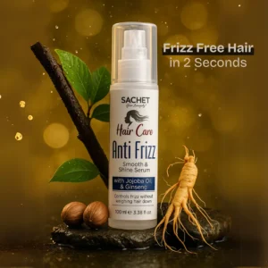 Anti-Frizz Smooth & Shine Serum for Frizz Free Hair