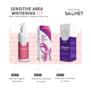 Whitening Kit for Sensitive Areas and Underarms